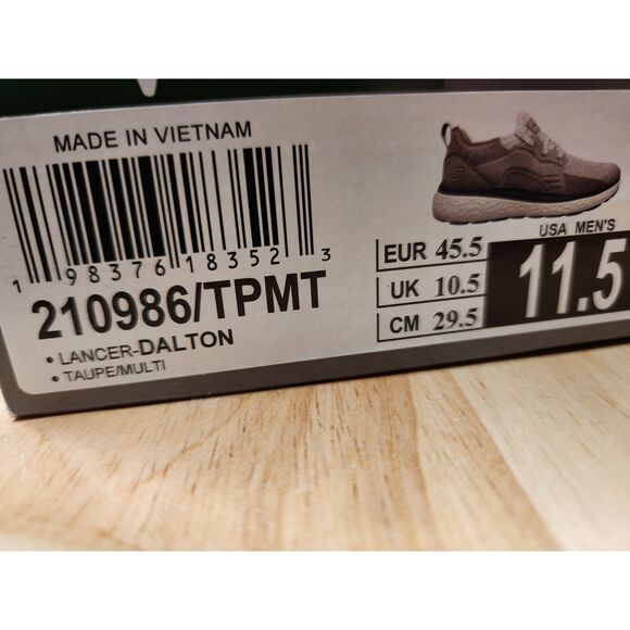 Skechers Streetwear Lancer Dalton Men’s 11.5 | Relaxed Fit, Memory Foam Sneakers - Picture 4 of 10